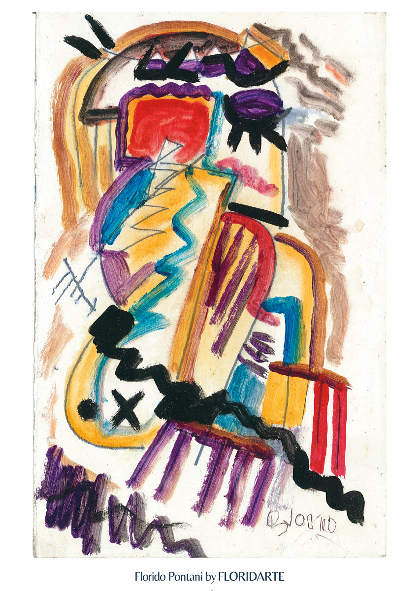 Arte_File digitali_ Donna con rettangolo rosso