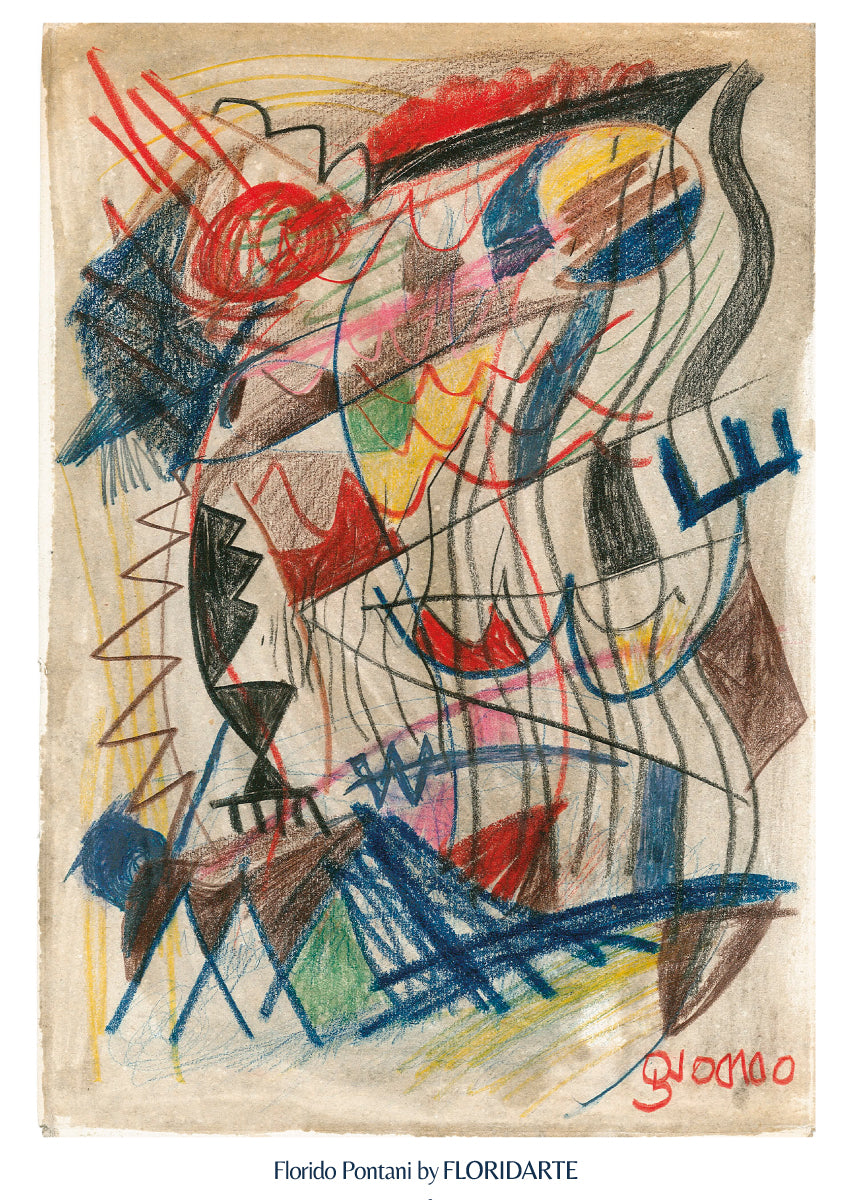 Arte_File digitali_Composizione con luna rossa